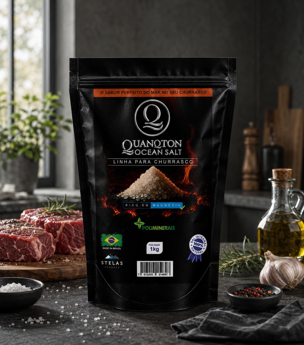 Sal de Churrasco 1kg