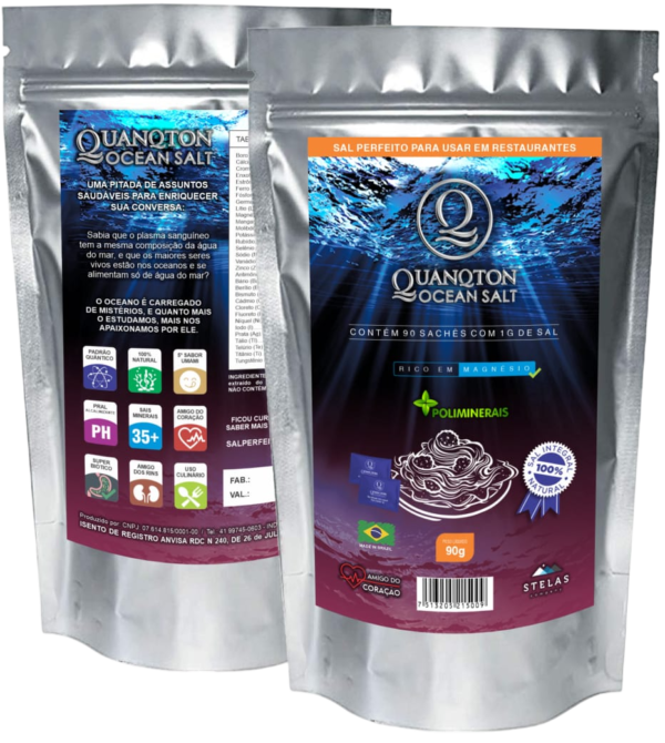QuanQton Ocean Salt - Sachê 90 gramas