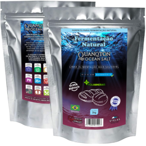 QuanQton Ocean Salt Integral - Fermentação Natural 2Kg