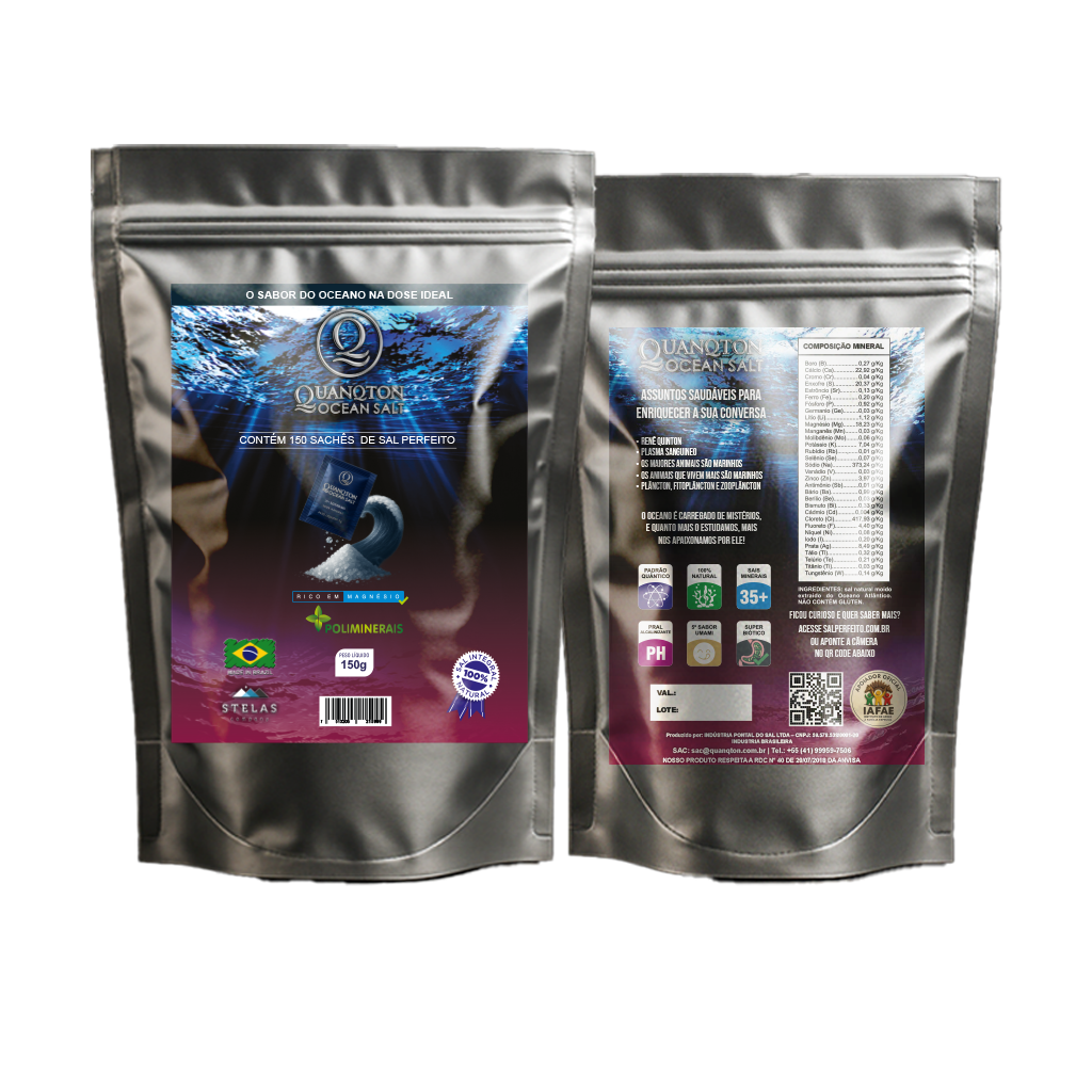 QuanQton Ocean Salt – Sachê 150 gramas