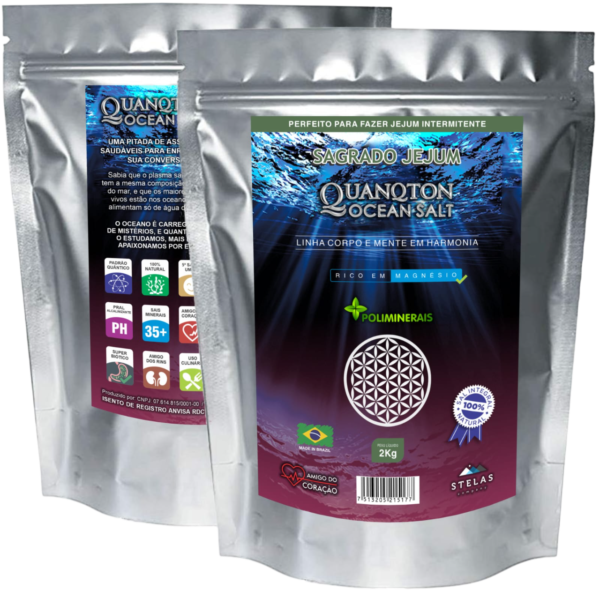 QuanQton Ocean Salt Integral - Sagrado Jejum 2Kg