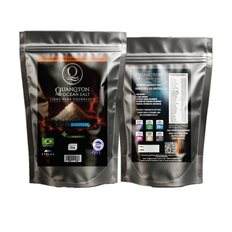 QuanQton Ocean Salt integral Churrasco 2Kg