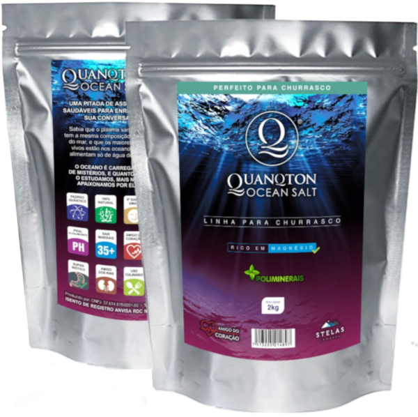 QuanQton Ocean Salt integral Churrasco 2Kg