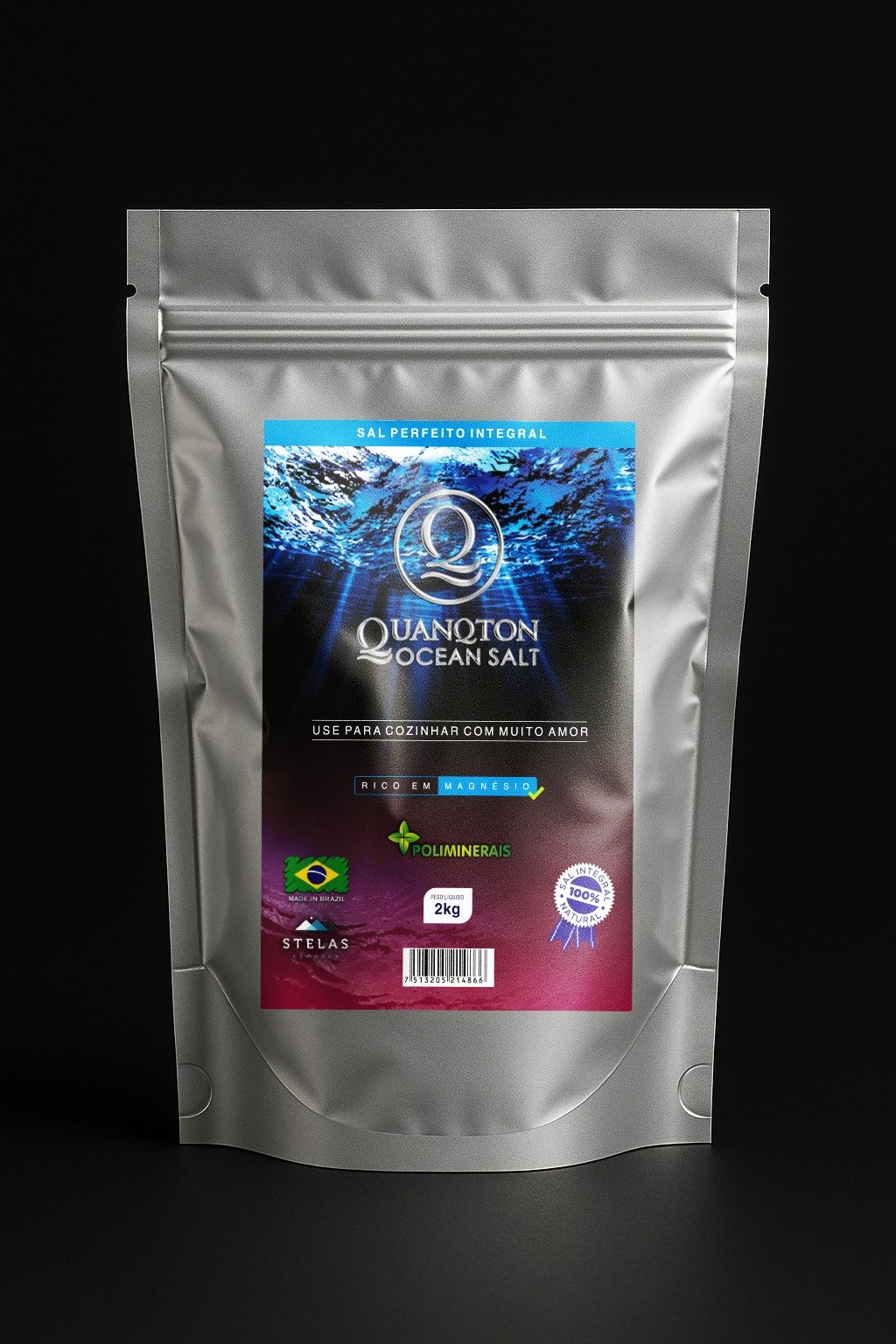 QuanQton Ocean Salt – Culinário 2Kg