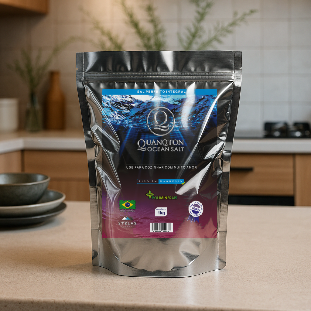 QuanQton Ocean Salt – Culinário 1kg