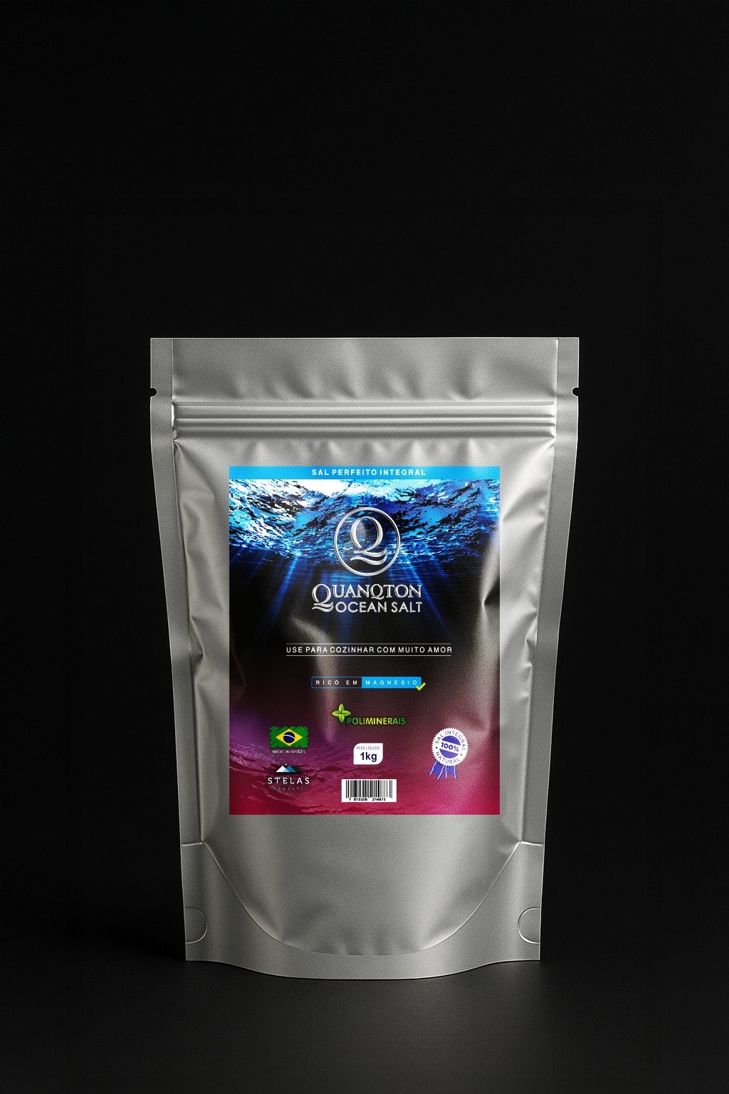 QuanQton Ocean Salt – Culinário 1kg