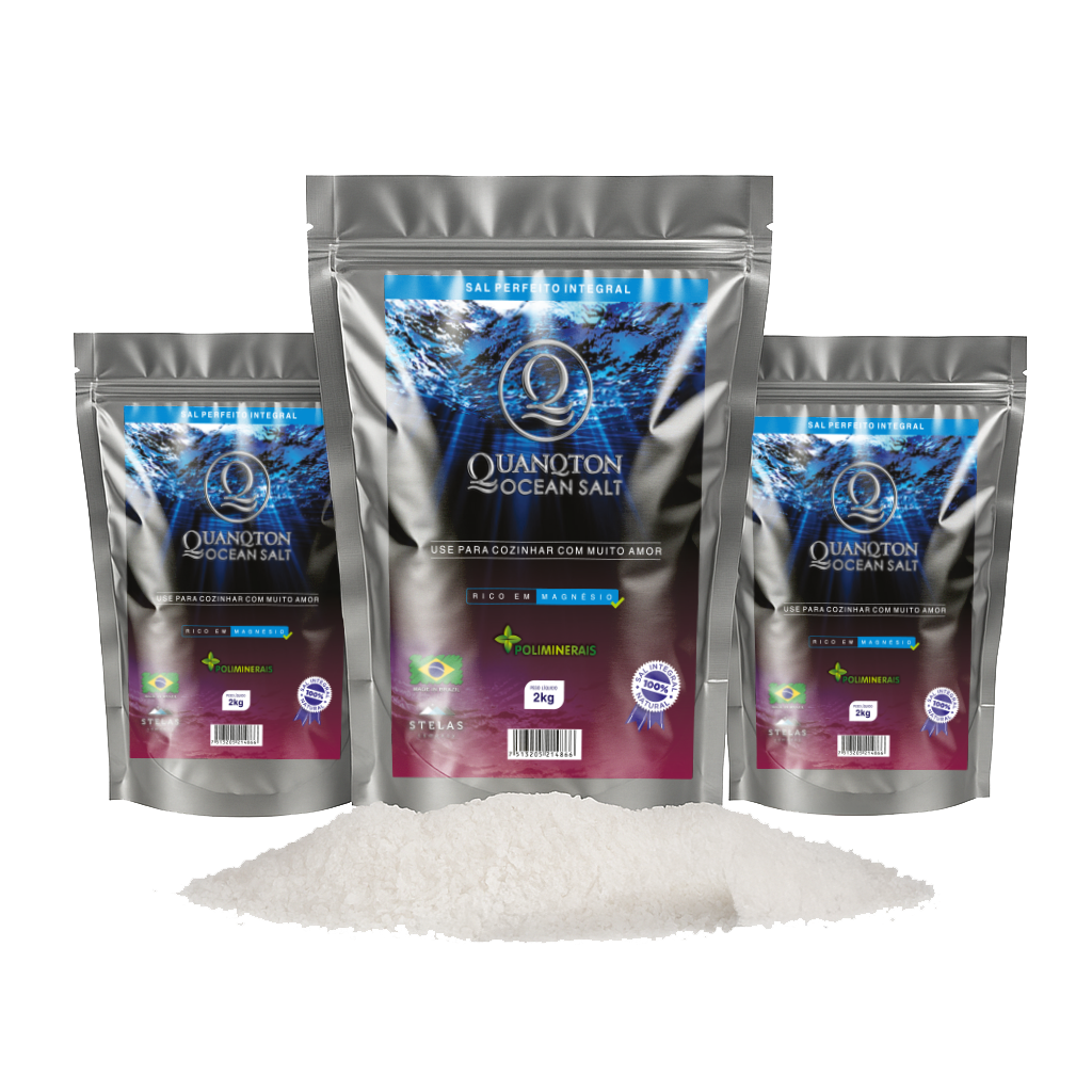 BLACK FRIDAY – QuanQton Ocean Salts – Culinário 6Kg