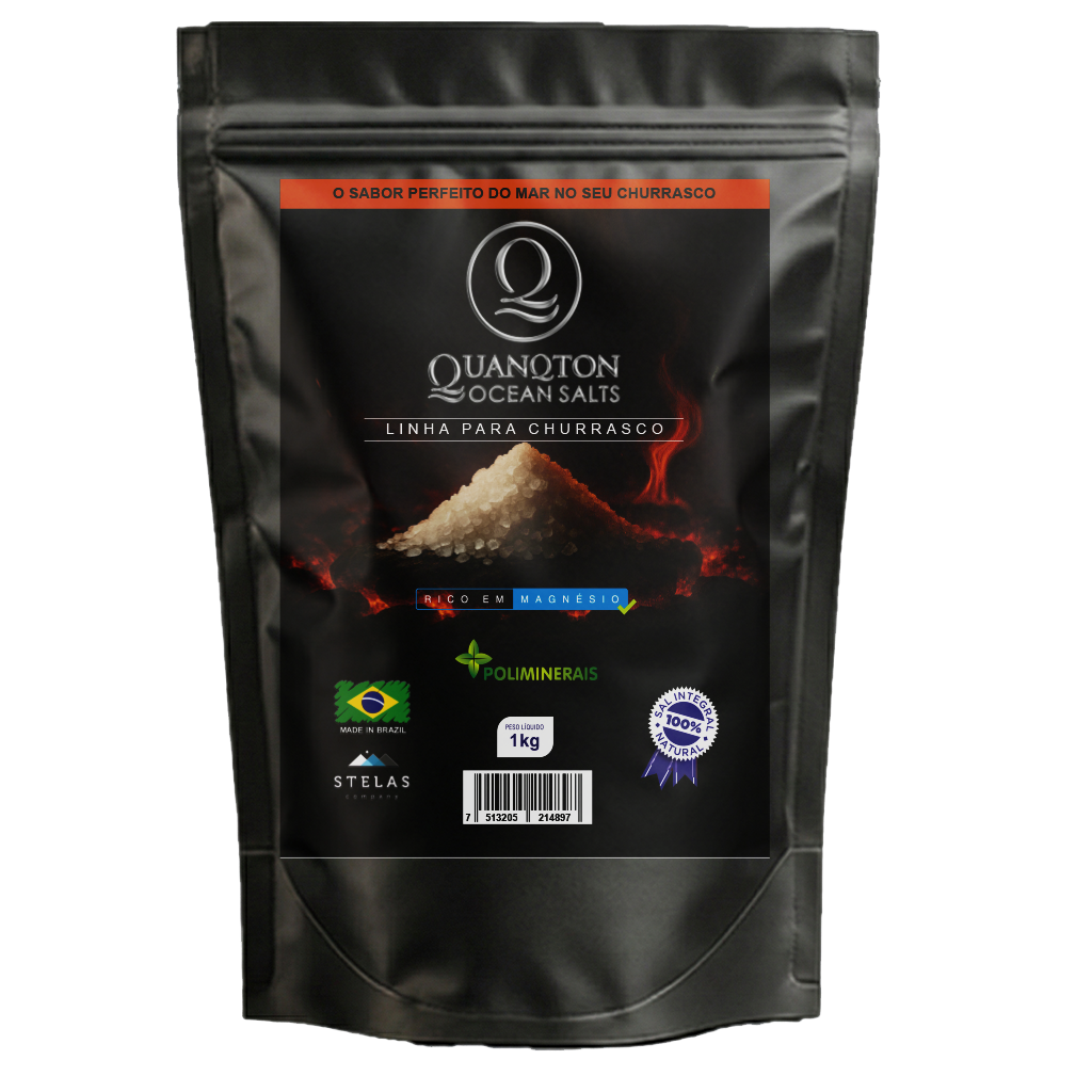 QuanQton Ocean Salts Integral – Churrasco 500g