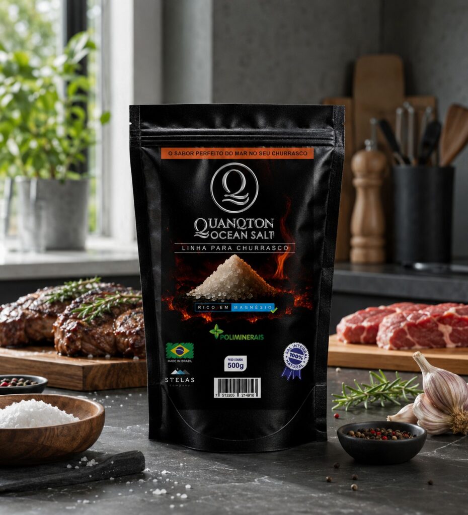 QuanQton Ocean Salts Integral - Churrasco 500g