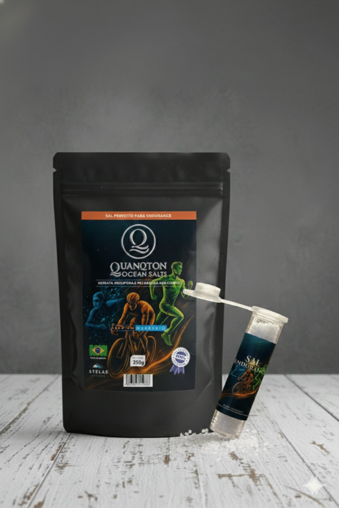 Combo - Sal Integral Endurance 250g + 3 Flaconetes portátil 5g
